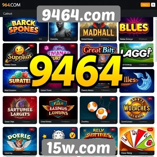 9464.com oferece variedade de jogos online